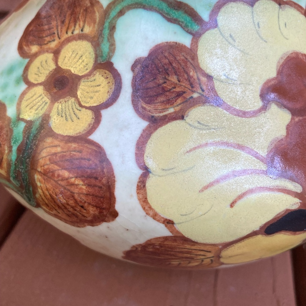 Dutch Antique Short Vase - Picture 8 of 10